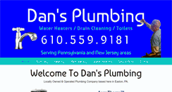 Desktop Screenshot of dansplumbing.net